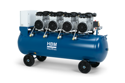 HBM 8HP - 200 litros compresor low noise nuevo — Nuevo