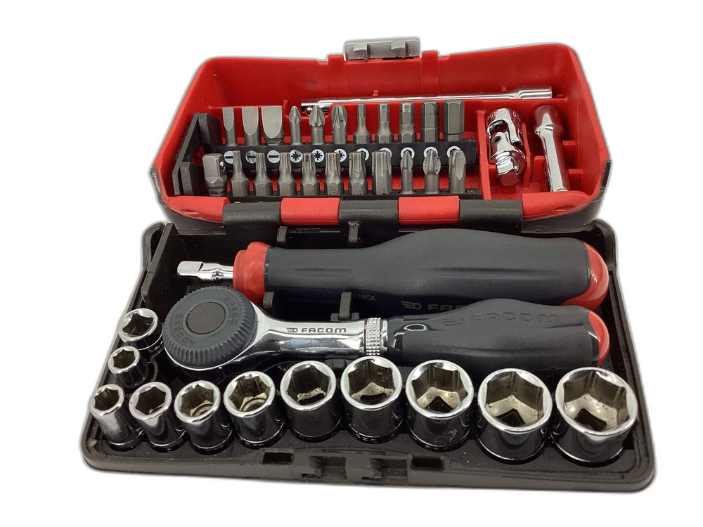 Kit Herramientas Variadas Facom Set Carraca 1/4 de segunda mano · Kits de herramientas — Bueno