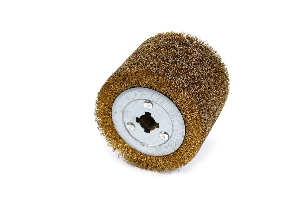 Cepillo de Acero HBM para Máquina de Satinizar 100 x 115 mm nuevo — Nuevo