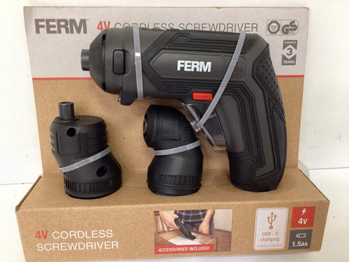 Atornillador a Bateria Ferm 4v Cordless Screwdriver de segunda mano · Atornilladores — Revisado