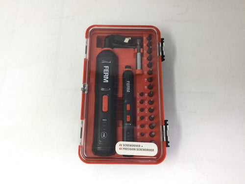 Atornillador a Bateria Ferm Negro y Rojo de segunda mano · Atornilladores — Revisado (2)