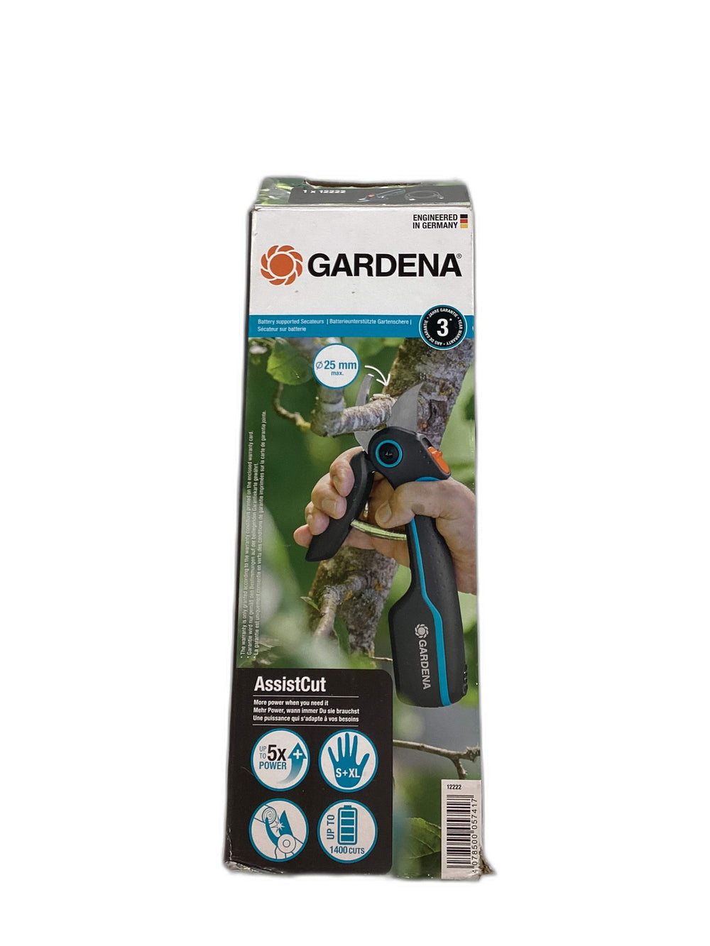 Tijera Poda Electrica Gardena Assistcut de segunda mano · Jardinería — Revisado