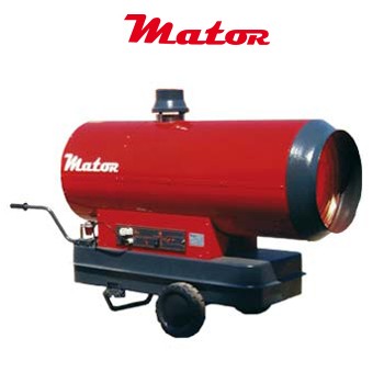 Generador aire caliente 70kw con chimenea