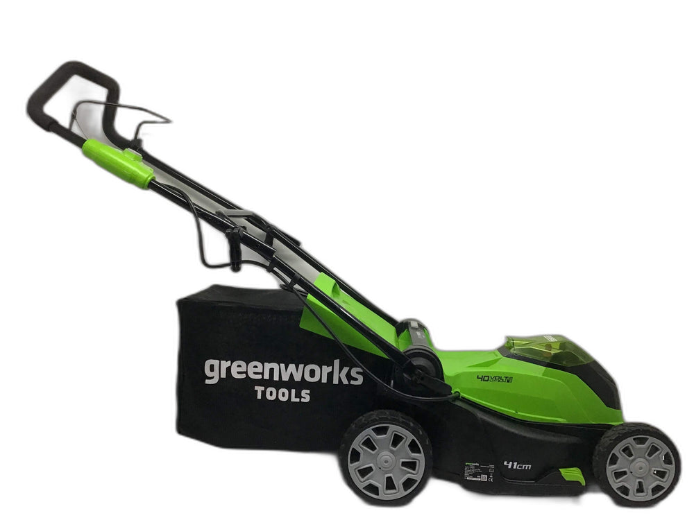 Cortacesped Greenworks g40lm41k4 de segunda mano · Jardinería — Revisado