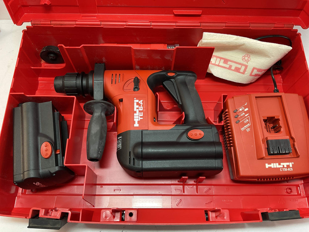 Martillo a Bateria Hilti te 6-a de segunda mano · Martillos y percutores — Como nuevo