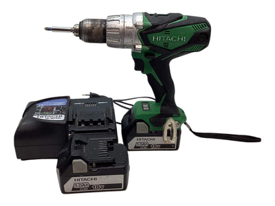 Taladro a Bateria Hitachi dv 18dsdl de segunda mano · Taladros — Con uso