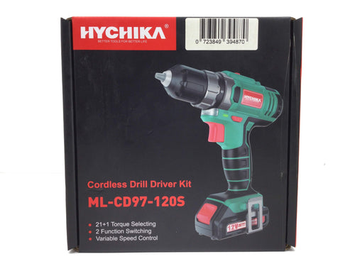 Atornillador a Bateria Hychika ml-cd97-120s de segunda mano · Atornilladores — Revisado