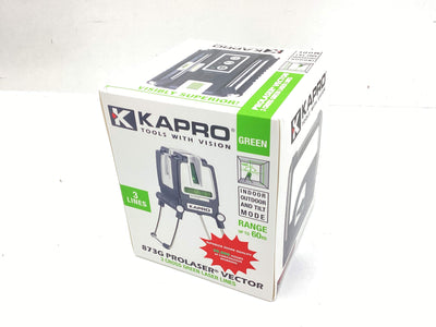 Nivel Laser Kapro 873g Prolaser Vector de segunda mano · Medición — Revisado
