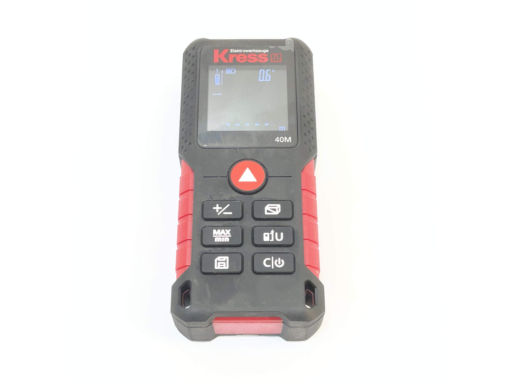 Medidor Laser Kress 40m de segunda mano · Medición — Con uso