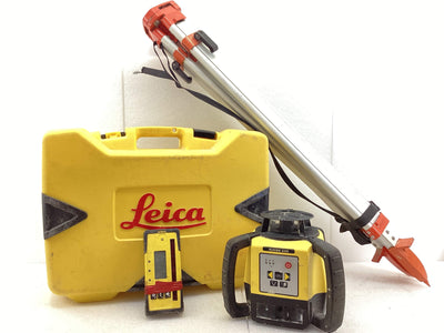 Nivel Laser Leica Rugby 640 de segunda mano · Medición — Con uso