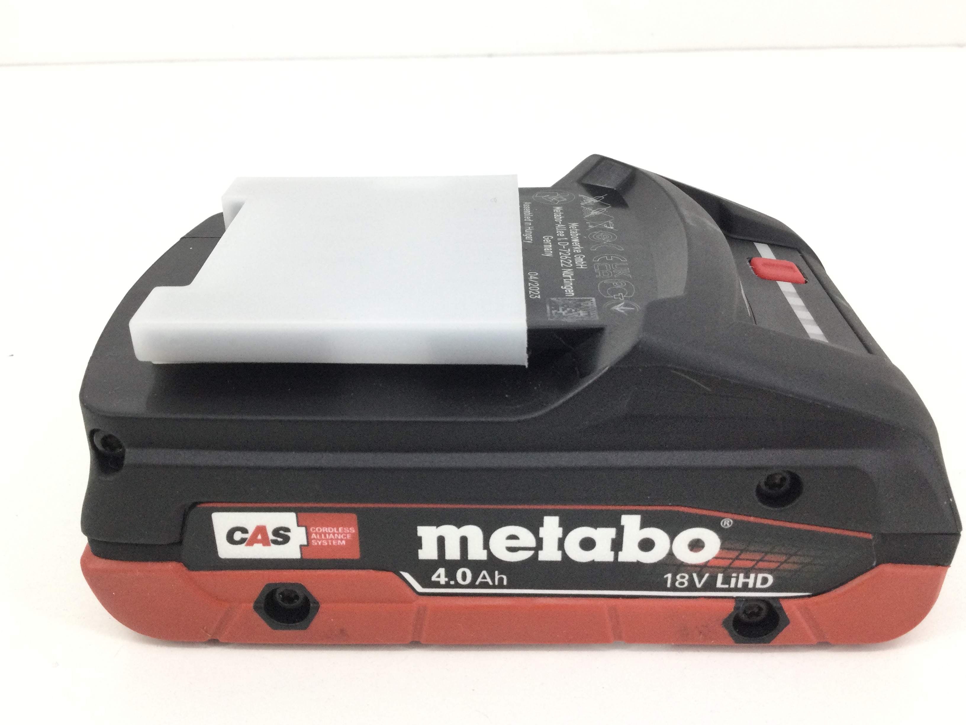 Bateria Metabo 18v Lihd 4.0ah de segunda mano · Baterías — Revisado (2)