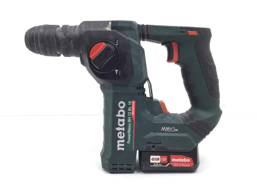 Taladro a Bateria Metabo Powermax bh 12 bl 16 de segunda mano · Taladros — Con uso