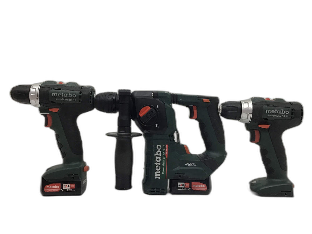 Martillo a Bateria Metabo Powermaxx bh 12 bl 16 de segunda mano · Martillos y percutores — Bueno
