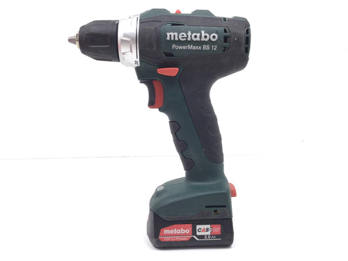 Atornillador a Bateria Metabo Powermaxx bs 12 de segunda mano · Atornilladores — Con uso