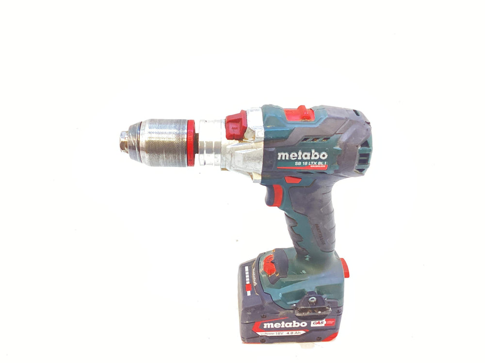 Taladro a Bateria Metabo sb18ltx bl de segunda mano · Taladros — Revisado