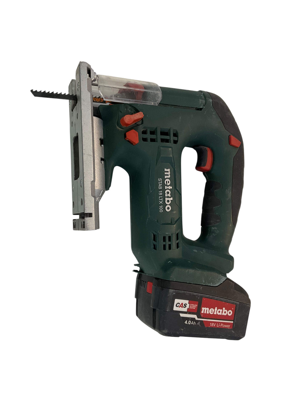 Sierra Calar Metabo Stab 18 Ltx 100 de segunda mano · Sierras — Revisado