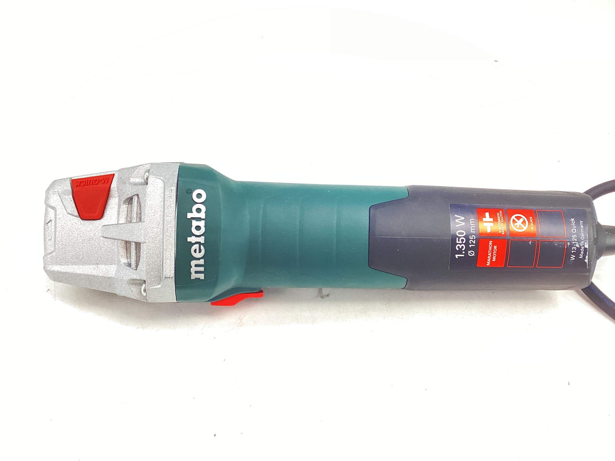 Radial Metabo w 13-125 Quick de segunda mano · Amoladoras — Revisado