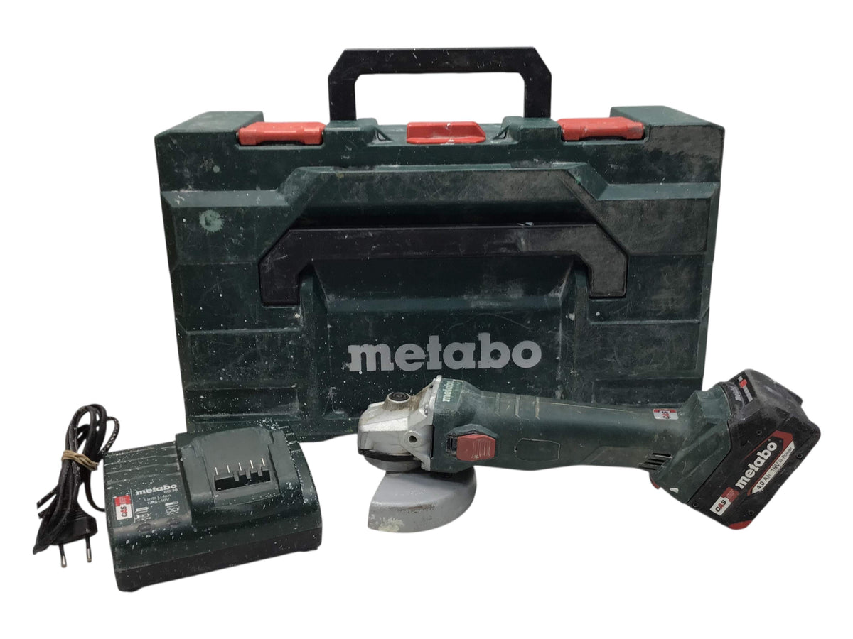 Radial Metabo w 18 l 9-125 de segunda mano · Amoladoras — Con uso