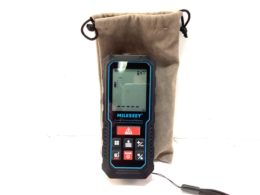 Medidor Laser Mileseey d5 70m de segunda mano · Medición — Bueno