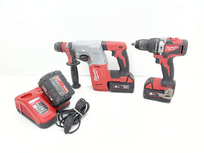 Martillo a Bateria Milwaukee m18 Blhx / m18 blpd2 de segunda mano · Martillos y percutores — Con uso