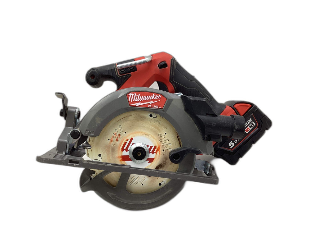 Sierra Circular Milwaukee m18 fcs552 de segunda mano · Sierras — Con uso