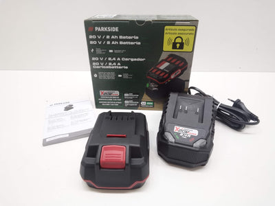 Bateria Parkside Cargador y Bateria de segunda mano · Baterías — Revisado