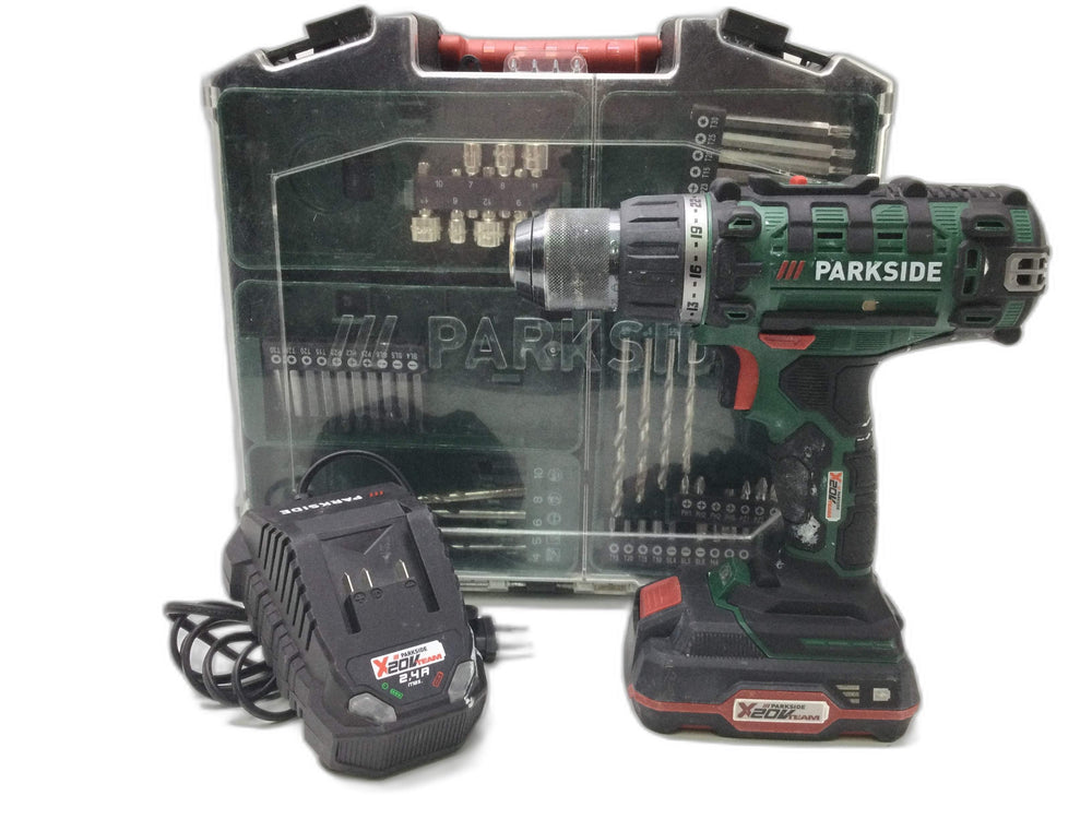 Taladro a Bateria Parkside Pabh 2-li d4 de segunda mano · Taladros — Como nuevo