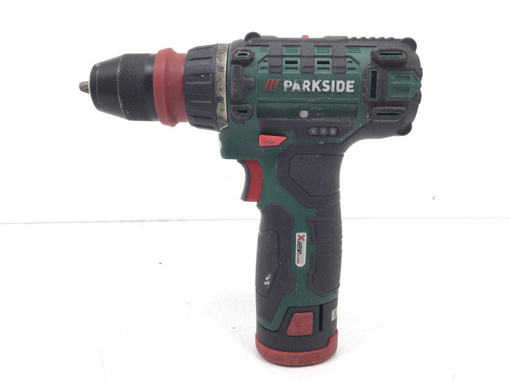 Atornillador a Bateria Parkside Pbsa 12e4 de segunda mano · Atornilladores — Con uso