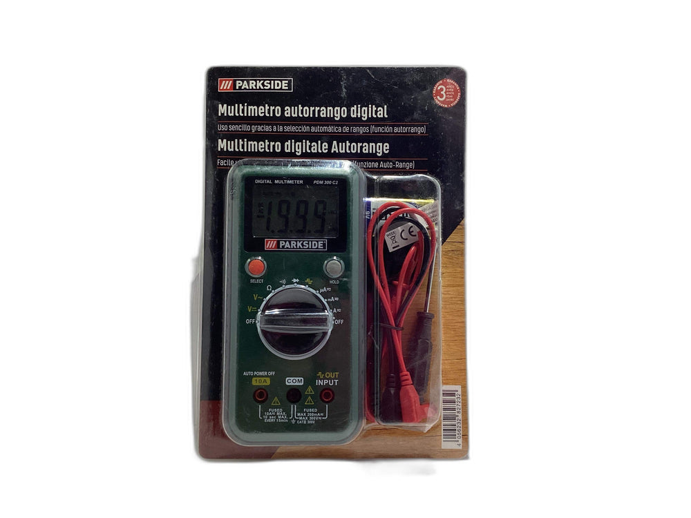 Multimetro Parkside Pdm 300 c2 de segunda mano · Multímetros — Bueno