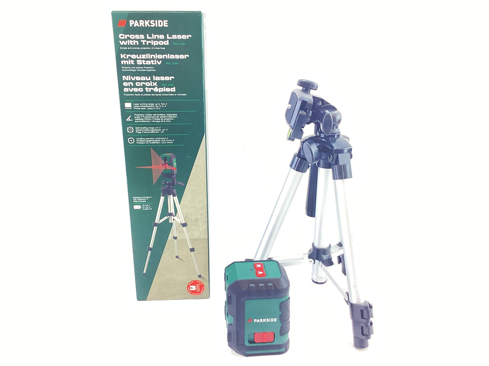 Nivel Laser Parkside Pkll 10 b4 de segunda mano · Medición — Revisado