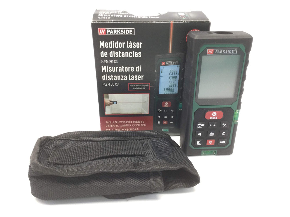 Medidor Laser Parkside Ple, 50 c3 de segunda mano · Medición — Bueno