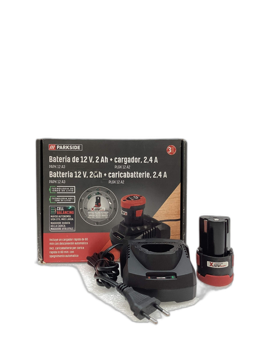 Bateria Parkside Plgk 12 a2 de segunda mano · Baterías — Revisado