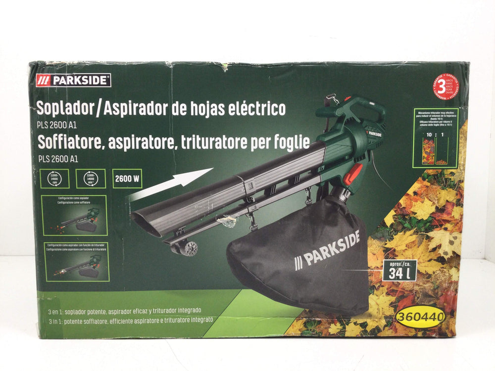 Soplador Parkside Pls 2600a1 de segunda mano · Jardinería — Como nuevo