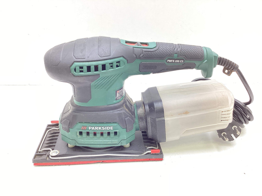 Multilijadora Parkside Pmfs 200 c3 de segunda mano · Lijadoras — Revisado
