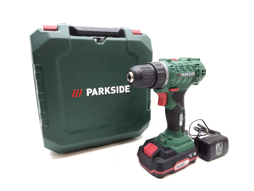 Atornillador a Bateria Parkside Taladrador Recargable 20 v de segunda mano · Atornilladores — Bueno