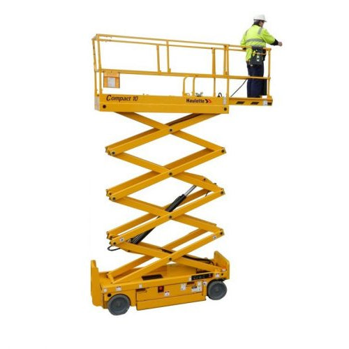 Plataforma elevadora de tijera a batería 8 m