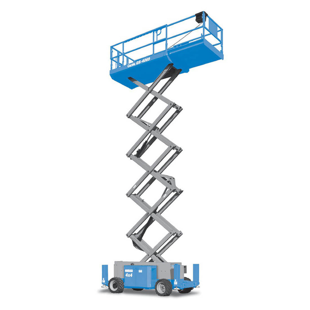 Plataforma elevadora de tijera 8,20 m