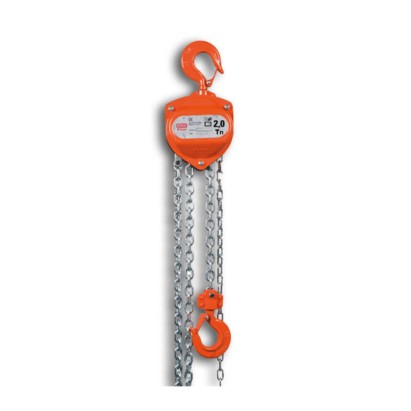 Polea manual de cadena 2.000 kg