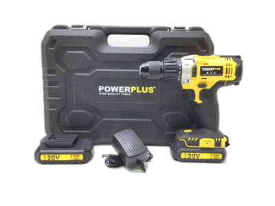 Taladro a Bateria Powerplus powx00445 de segunda mano · Taladros — Bueno