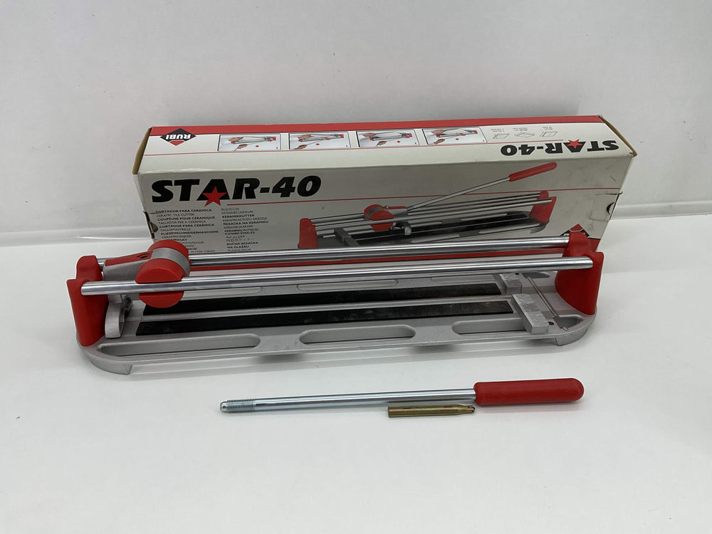 Cortadora Azulejos Rubi Star 40 de segunda mano · Albañilería — Bueno