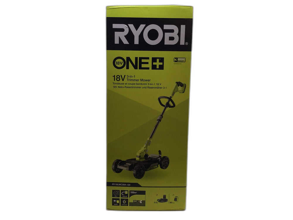Cortabordes Ryobi 18v 3 in 1 de segunda mano · Jardinería — Revisado