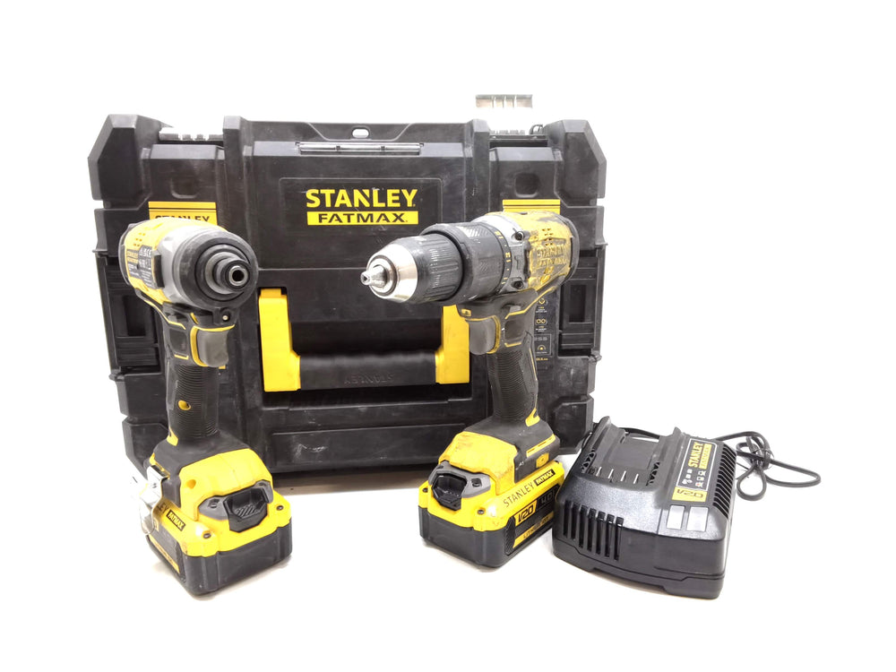 Taladro a Bateria Stanley Fatmax sfmcd715 de segunda mano · Taladros — Con uso