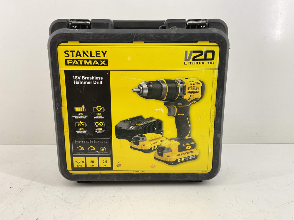 Taladro a Bateria Stanley v20 de segunda mano · Taladros — Con uso
