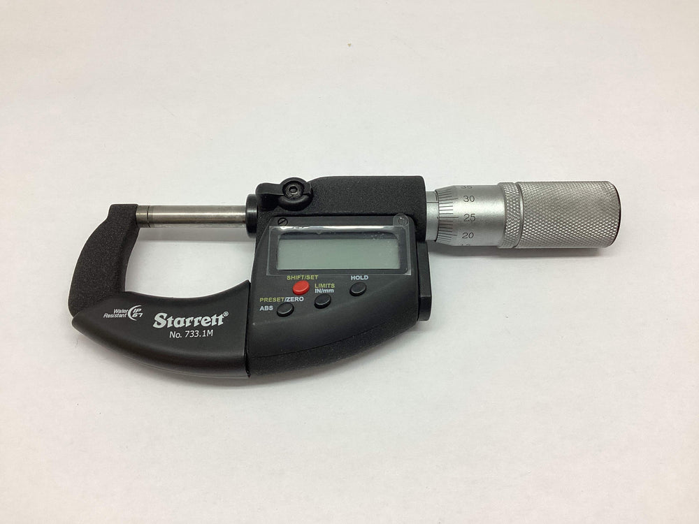 Micrometro Starrett 733.1 mexfl-25 de segunda mano · Medición — Revisado