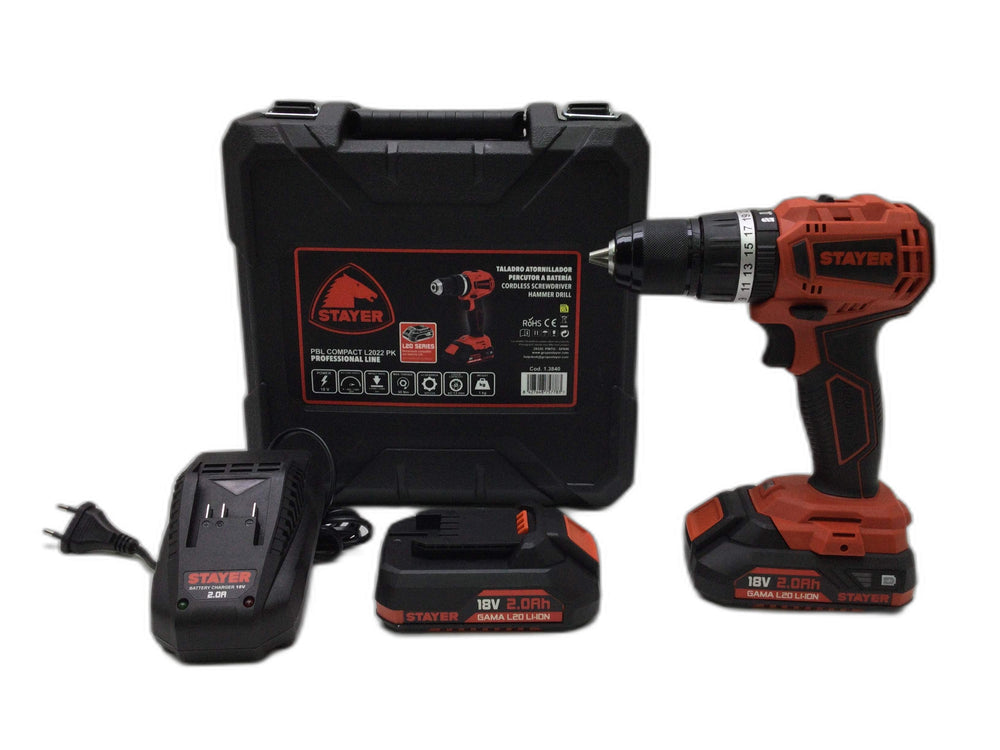 Atornillador a Bateria Stayer Pbl Compact l2022 pk de segunda mano · Atornilladores — Revisado
