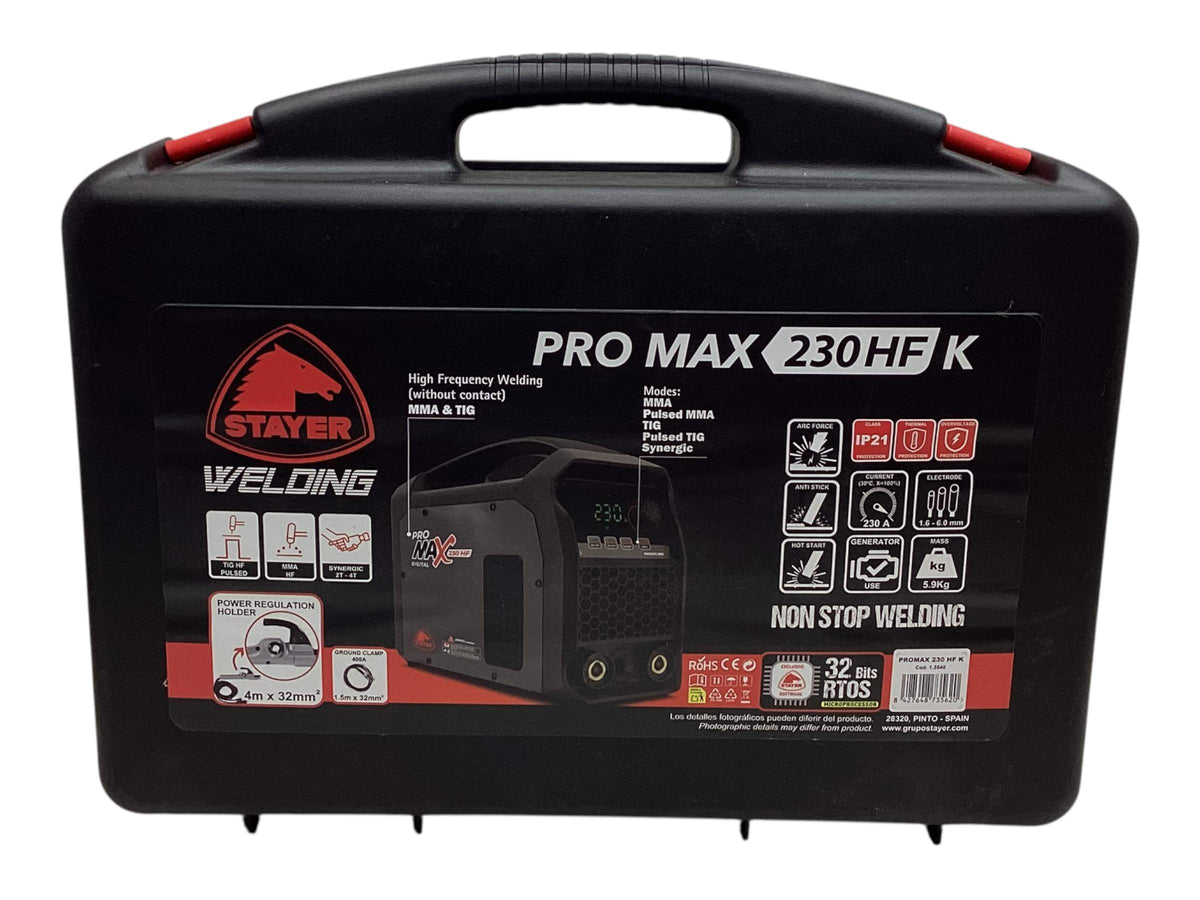 Equipo Soldadura Stayer Pro Max 230 Hfk de segunda mano · Soldadura — Revisado (3)