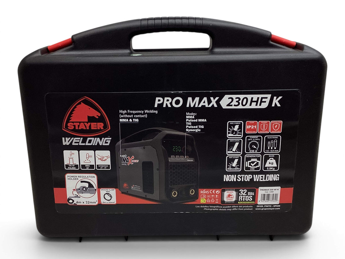 Soldador Stayer Pro Max 230hfk de segunda mano · Soldadura — Revisado