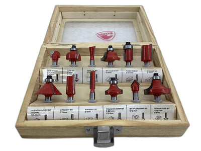 Fresadora Stayer Set de Fresas Para Fresadora/router de Madera 12 Piezas de segunda mano · Fresadoras — Como nuevo
