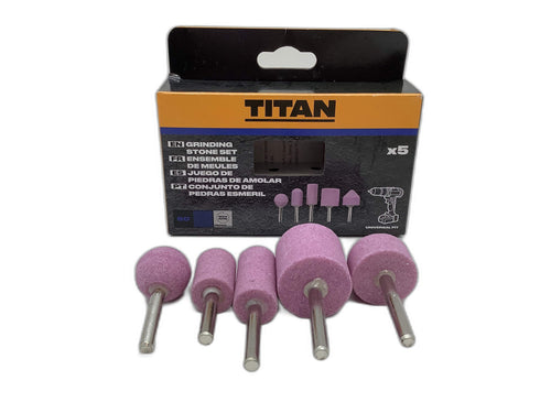 Accesorio Taladro Titan Grinding Stone Set x5 de segunda mano · Taladros — Revisado