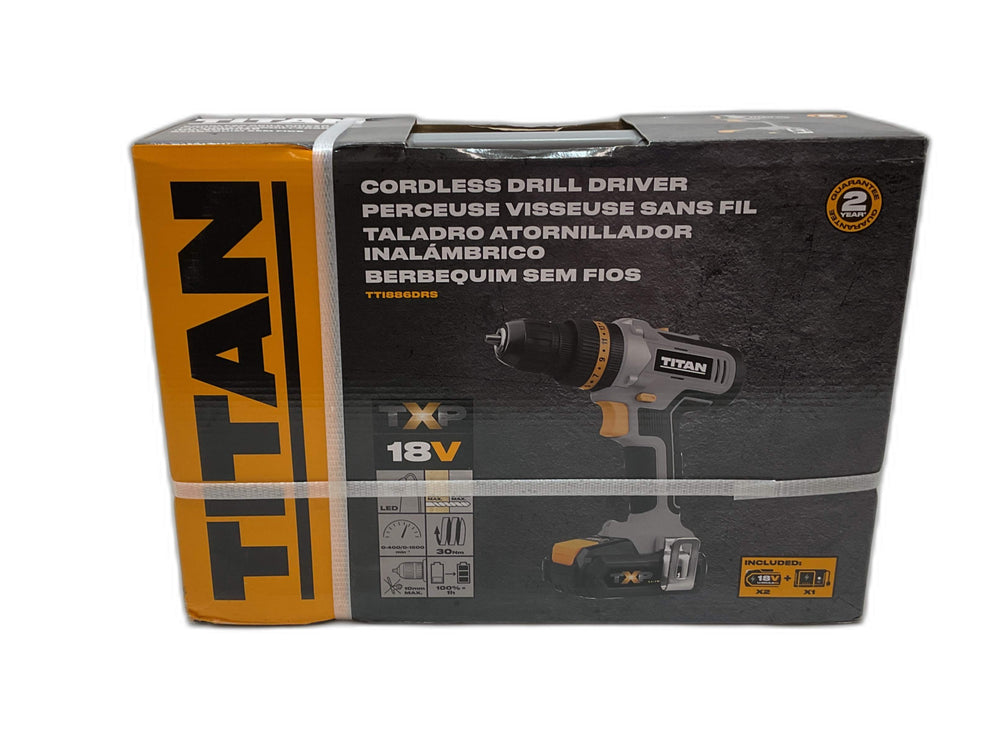 Taladro a Bateria Titan Txp 18v de segunda mano · Taladros — Revisado
